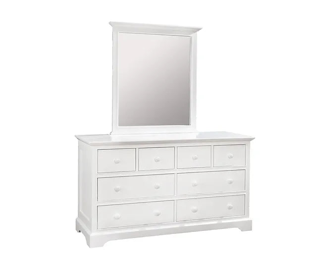 Waterford Double Dresser White - 8 Drawer