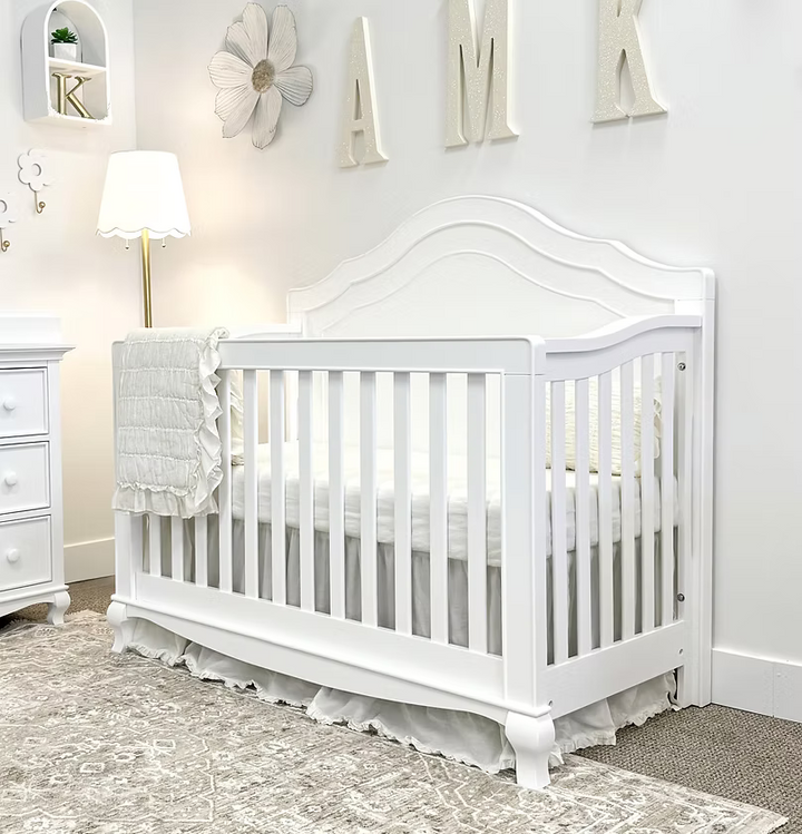 Cassie 4-in-1 Convertible Crib - Bright White