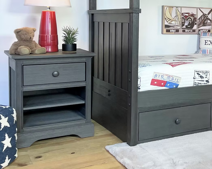Waterford Night Stand - Weathered Grey