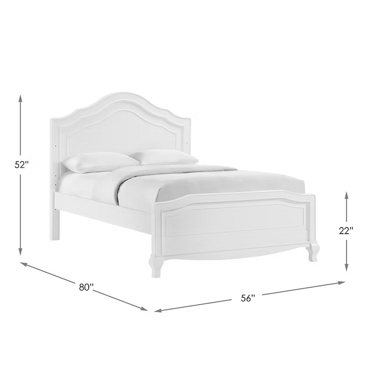Cassie 4-in-1 Convertible Crib - Bright White