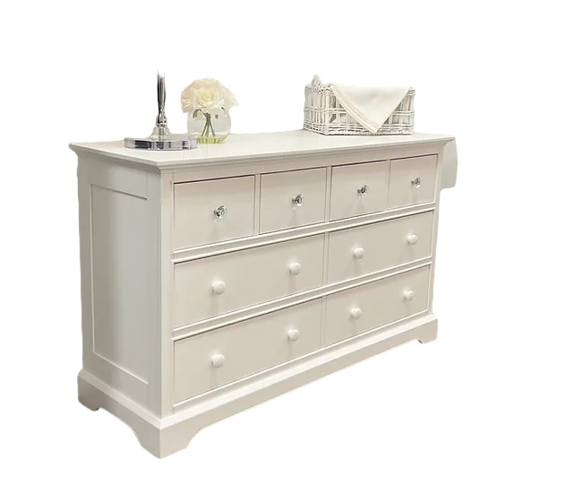 Waterford Double Dresser White - 8 Drawer