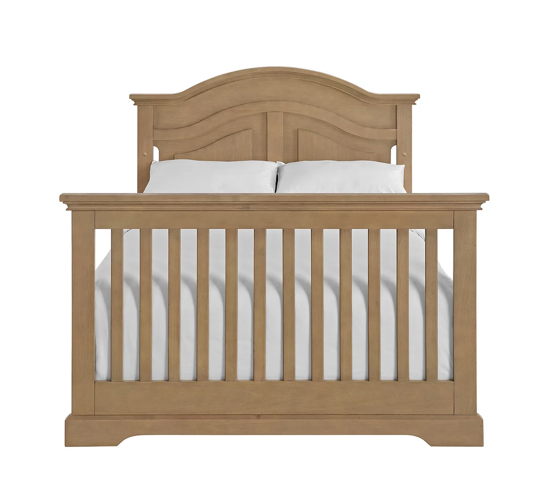 Camille Curved Convertible Crib Weathered Sand