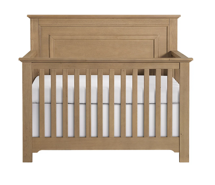 William Straight Panel Convertible Crib Weathered Sand