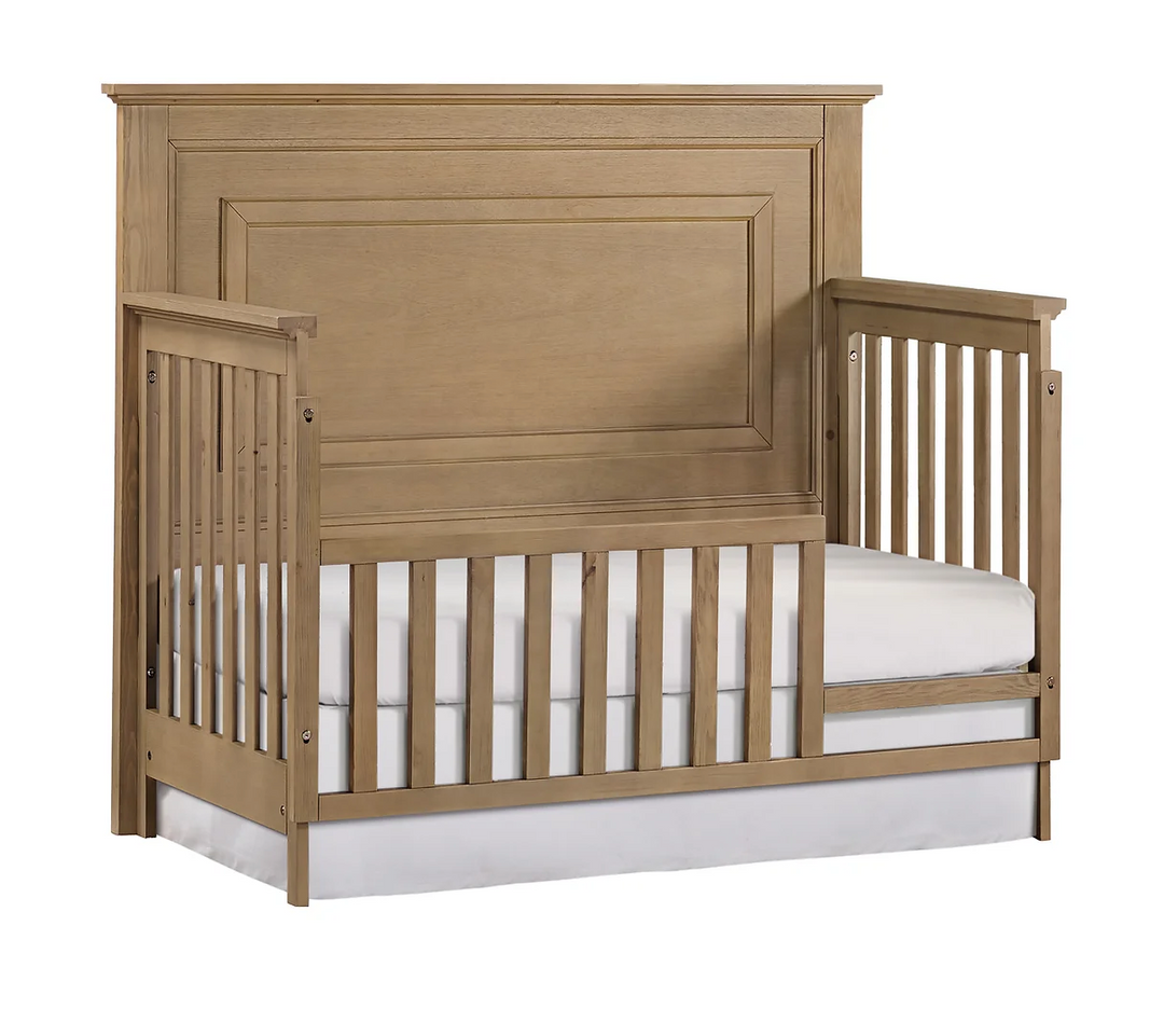 William Straight Panel Convertible Crib Weathered Sand