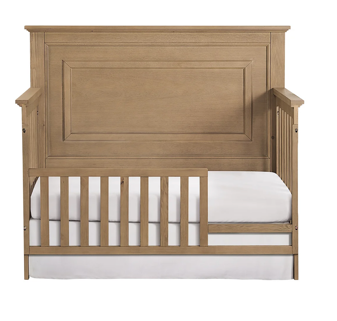 William Straight Panel Convertible Crib Weathered Sand