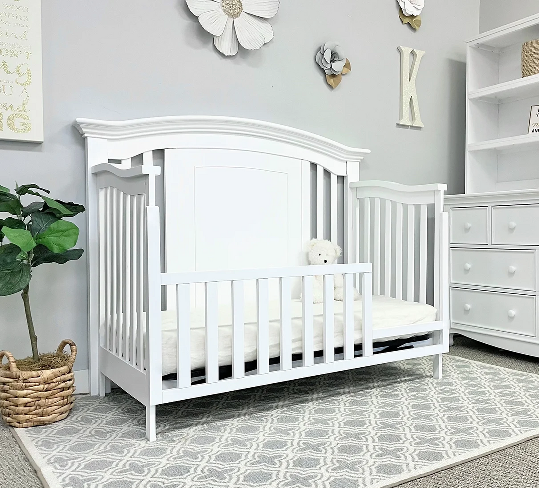 Crib Toddler Rail Bright White