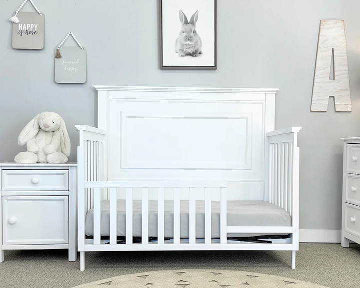 Crib Toddler Rail Bright White