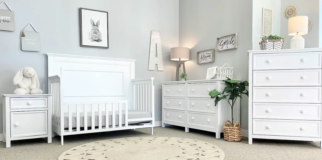 Crib Toddler Rail Bright White