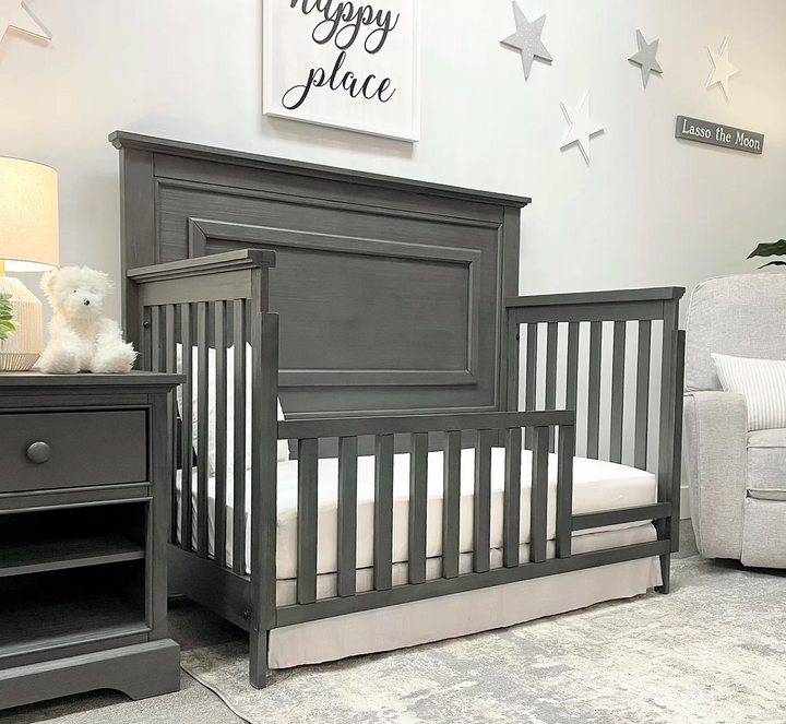 Crib Toddler Rail Weathered Grey