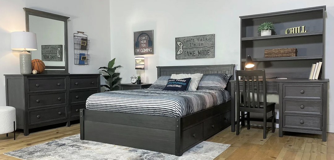 William Double Dresser Weathered Grey – August Child