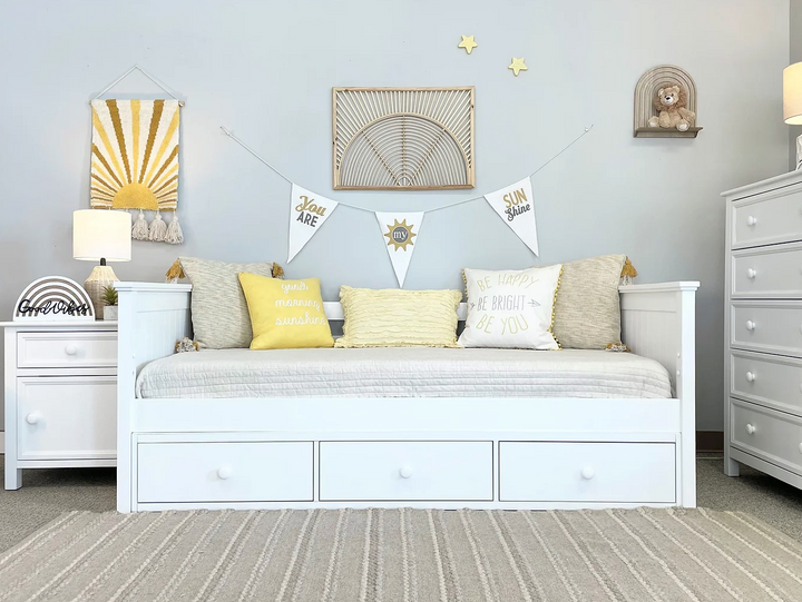 Beadboard Twin Daybed Bright White