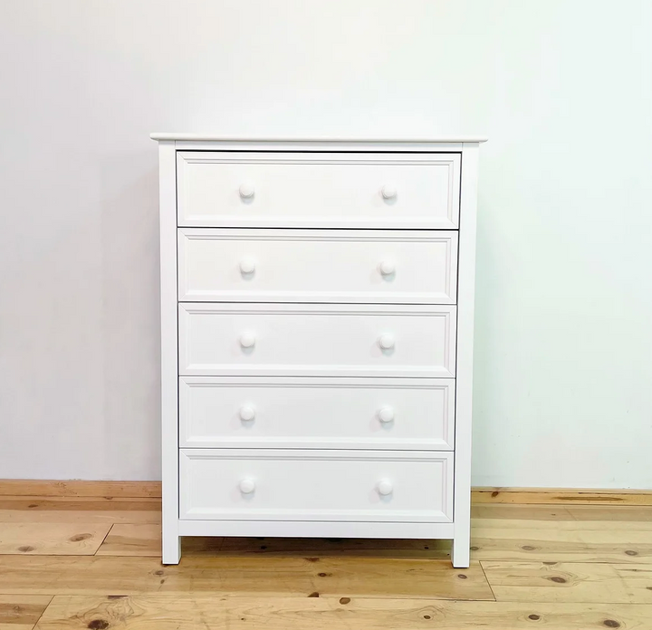 William Tall Chest - White