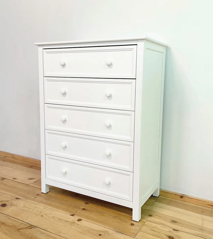 William Tall Chest - White